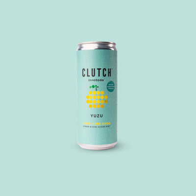 CLUTCH InnoSoda Yuzu high-fibre soda can